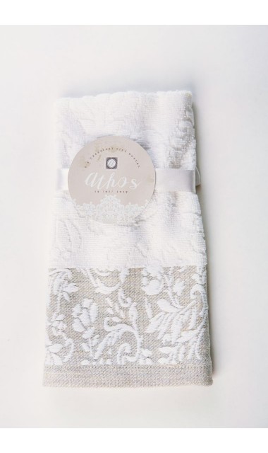 Trusou botez pentru fetite sau baieti, unisex cu bordura dantela alba de bumbac, Tres Chic 6